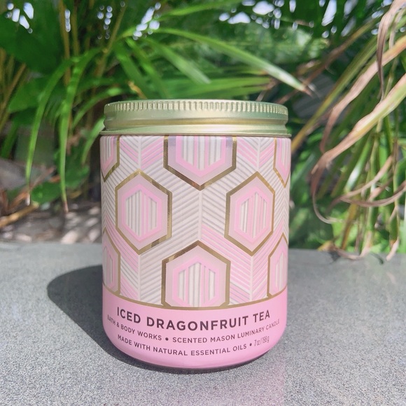 BBW Sun-Washed citrus candle & Ice Dragonfruit tea candle Bundle - Picture 11 of 11